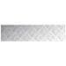 Dischi Quadrati 4 pcs Argento 100 x 25 cm Alluminio - Foto miniatura 5
