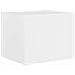 Set di Mobiletto da TV a Parete 6 pcs Bianco Lucido - Foto miniatura 6