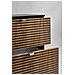 | Mobili da bagno | Marrone opaco, nero | L /A /D circa 60/57/46 cm | Mobiletto, mobile da bagno, mobile da bagno, piano nero, LOFT - Foto miniatura 3