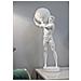 Scultura Atlante Mitologica In Resina Bianca - Foto miniatura 7