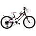 Bici Misura 20 Bimba Bicicletta Mountain Bike Bambina Modello Lincy Mtb Ly20cc Con Cambio 6v - 28 Nero Fuxia - Foto miniatura 1