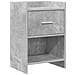Comodini Grigio Cemento 40 x 30 x 60 cm Legno ingegnerizzato - Foto miniatura 1