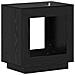 Tavolo laterale Rovere Nero 60 x 40 x 65 cm - Foto miniatura 6