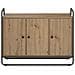 Credenza Rovere Artigianale 102 x 35 x 75 cm - Foto miniatura 3