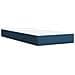 Letto box spring con materasso Blu 100 x 200 cm Tessuto - Foto miniatura 3