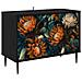 Mobile TV LOCHEM 69 x 33 x 50,5 cm Rovere Nero - Foto miniatura 1