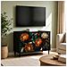 Mobile TV LOCHEM 69 x 33 x 50,5 cm Rovere Nero - Foto miniatura 2
