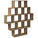 Scaffale da parete Rovere Artigianale 120 x 20 x 136 cm - Foto miniatura 6