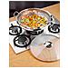 Macao Wok Con Cestello Per Cottura A Vapore, 36 Cm, 4 Pezzi - Foto miniatura 5