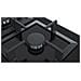 Piano Cottura S0408307 a Gas 3 Fuochi Gas da 60 cm Colore Nero - Foto miniatura 4