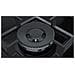 Piano Cottura S0408307 a Gas 3 Fuochi Gas da 60 cm Colore Nero - Foto miniatura 5