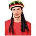 Cappello Con Rasta Per Adulto - Foto miniatura 1