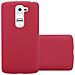 Custodia Compatibile Con Lg G2 Mini In Frosty Rosso - Hard Case Coperchio Protettivo In Frosted Look Contro I Graffi E Gli Urti - Foto miniatura 1