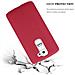 Custodia Compatibile Con Lg G2 Mini In Frosty Rosso - Hard Case Coperchio Protettivo In Frosted Look Contro I Graffi E Gli Urti - Foto miniatura 4