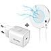 Kit Con Alimentatore 20w + Caricabatterie Wireless Magnetico - Foto miniatura 1