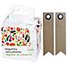 100 Etichette Marmellata - Verdure + 20 Etichette Kraft Con Gagliardetto - Foto miniatura 1