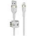 Cavo Usb 3 M Usb A Usb C /lightning Bianco - Foto miniatura 2