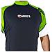Rash Guard Loose Fit Manica Corta Uomo 3 Nero / verde - Foto miniatura 3