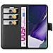 Custodia Compatibile Con Samsung Galaxy Note 20 Plus In Nero Carbone - Coperchio Protettiva Con Chiusura Magnetica, Funzione Stand E Tasca Per Le Carte - Foto miniatura 6