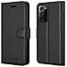 Custodia Compatibile Con Samsung Galaxy Note 20 Plus In Nero Carbone - Coperchio Protettiva Con Chiusura Magnetica, Funzione Stand E Tasca Per Le Carte - Foto miniatura 8