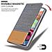 Custodia Compatibile Con Samsung Galaxy A71 In Grigio Chiaro Marrone - Coperchio Protettiva Con Chiusura Magnetica, Funzione Stand E Tasca Per Le Carte - Foto miniatura 6