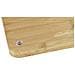 Tagliere O Coperchio Per Piano Cottura, Accessorio In Bambù Con Gambe Antiscivolo - 52 X 30 Cm, - Foto miniatura 3
