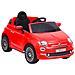 Auto Elettrica Per Bambini Fiat 500 Rossa - Foto miniatura 1