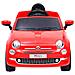 Auto Elettrica Per Bambini Fiat 500 Rossa - Foto miniatura 7