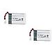 2 Pezzi Batteria Lipo Ricaricabile (3.7v, 850 Mah Lipo) Per Rc Droni Quadricotteri Syma X5sc X5sw - Foto miniatura 1