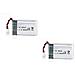2 Pezzi Batteria Lipo Ricaricabile (3.7v, 850 Mah Lipo) Per Rc Droni Quadricotteri Syma X5sc X5sw - Foto miniatura 6