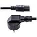 Cavo di alimentazione per PC da EU Schuko a C13 da 3 m, Cavo di corrente AC 250V 10A 18AWG, Cavo di ricambio con spina italiana per portatile /TV /monitor /schermo da Schuko CEE 7/7 a IEC 60320 C13, Nero - Foto miniatura 3
