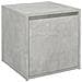 Cassetto Contenitore Grigio Cemento 40,5x40x40 Cm In Legno - Foto miniatura 2