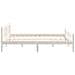 Giroletto Bianco in Legno Massello 150x200 cm King Size - Foto miniatura 5