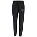 Pantaloni Slim Fit Grafica In Strass E Nero Lucido Donna - Nero Xs - Foto miniatura 1