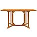 Tavolo Giardino Pieghevole A Farfalla 150x90x75cm Massello Teak - Foto miniatura 2