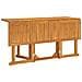 Tavolo Giardino Pieghevole A Farfalla 150x90x75cm Massello Teak - Foto miniatura 3