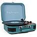 Giradischi Vintage VC600 Riproduttore e Convertitore di Vinili Tramite Bluetooth e Usb Radio FM 2 Altoparlanti Integrati Colore Blu - Foto miniatura 7