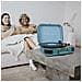 Giradischi Vintage VC600 Riproduttore e Convertitore di Vinili Tramite Bluetooth e Usb Radio FM 2 Altoparlanti Integrati Colore Blu - Foto miniatura 10