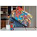 Tovaglietta Individuale Blu E Rossa Per Bambini In Plastica Spiderman Uomo Ragno - Foto miniatura 2