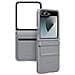 Cover Originale Kindsuit Caseper Z Flip6 Ssiicone Soft-touch, Grigio - Foto miniatura 1