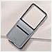 Cover Originale Kindsuit Caseper Z Flip6 Ssiicone Soft-touch, Grigio - Foto miniatura 3