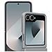 Cover Originale Kindsuit Caseper Z Flip6 Ssiicone Soft-touch, Grigio - Foto miniatura 4
