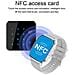 Smartwatch Impermeabile Con Chiamata Bluetooth Silver - Foto miniatura 4