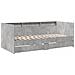 Divano Letto Con Cassetti Senza Materasso 100x200 Cm - Foto miniatura 3