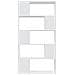 Lusso Casadino -  Libreria/divisorio Bianco 80x24x155 Cm In Truciolato - Foto miniatura 2