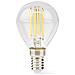 Lampadina Led E14 Stile Retrò G45 A Risparmio Energetico Da 4,5w, Trasparente - Foto miniatura 1