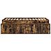 Letto Contenitore Rovere Affumicato 80x200 cm - Foto miniatura 6