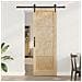 Porta scorrevole  con set di fissaggi 'ORKDAL'in legno massello di pino, Porta interna  'ORKDAL'73.5x211x4 cm in legno massello di pino - Foto miniatura 2