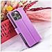 Custodia A Portafoglio Per Iphone 13 Pro Max Con Supporto E Linguetta Magnetica, Viola - Foto miniatura 5