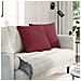 Cuscini da Divano 2 pcs Rosso Vino 50 x 50 cm Tessuto - Foto miniatura 2
